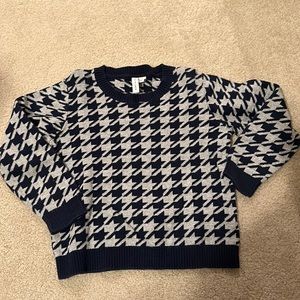 Janie and Jack houndstooth sweater